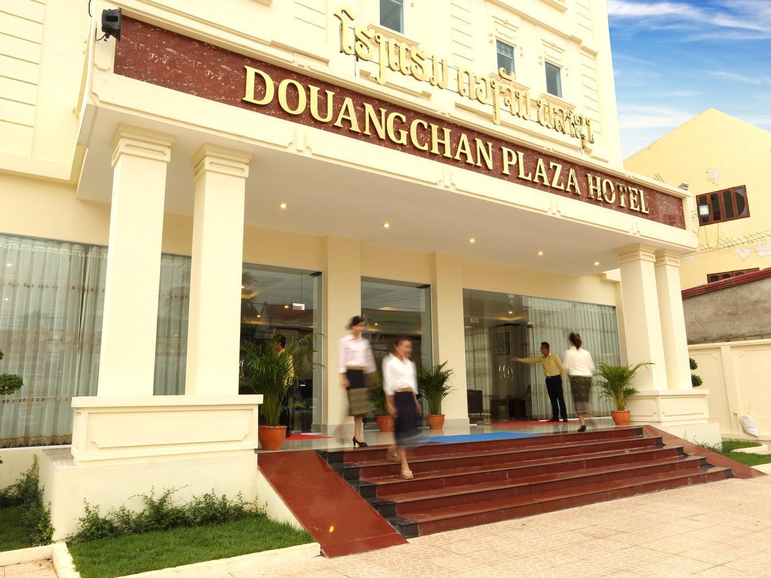 Douangchan Plaza Hotel Vientiane Dış mekan fotoğraf